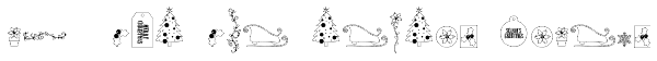 DB 'Tis The Season Modern Font