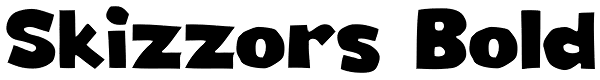 Skizzors Bold Font