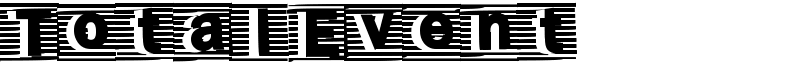 TotalEvent Font