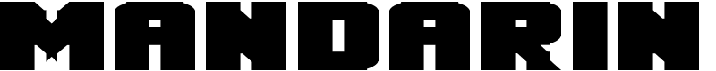 Mandarin Font