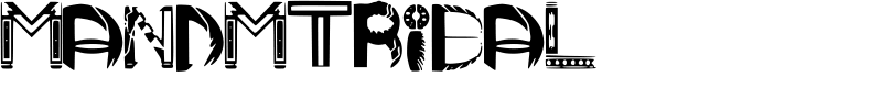 MANDMTRIBAL Font