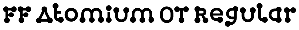 FF Atomium OT Regular Font
