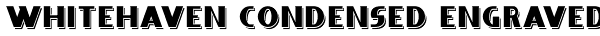 Whitehaven Condensed Engraved Font