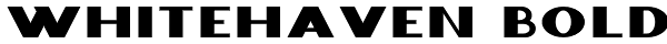 Whitehaven Bold Font