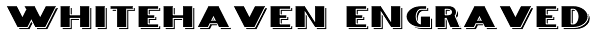 Whitehaven Engraved Font