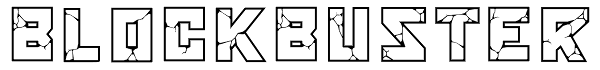 Blockbuster Font