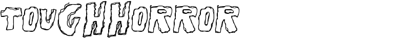 ToughHorror Font
