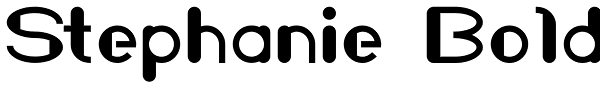 Stephanie Bold Font