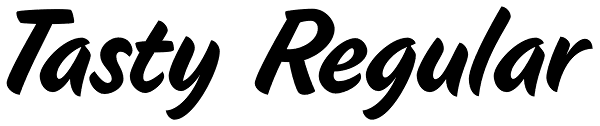 Tasty Regular Font