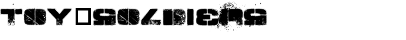 TOY_SOLDIERS Font