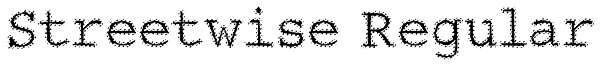Streetwise Regular Font