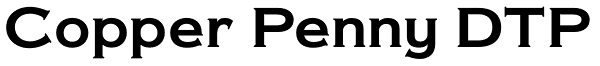 Copper Penny DTP Font