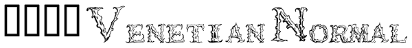 1565 Venetian Normal Font