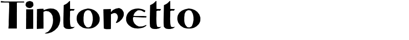 Tintoretto Font