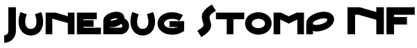 Junebug Stomp NF Font