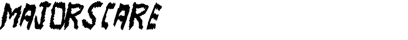 MajorScare Font