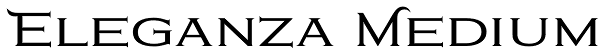 Eleganza Medium Font
