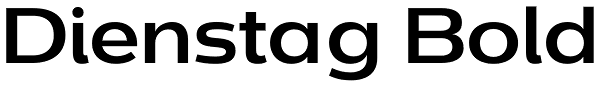 Dienstag Bold Font