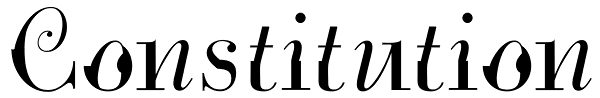 Constitution Font