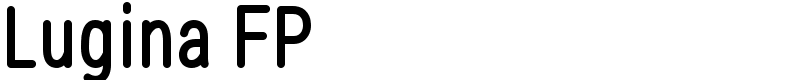 Lugina FP Font