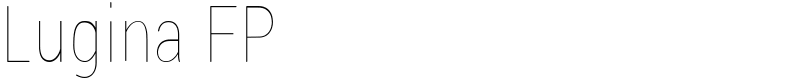 Lugina FP Font