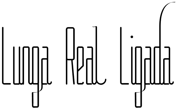 Lunga Real Ligada Font