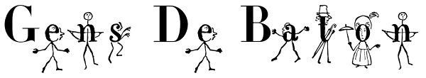Gens De Baton Font
