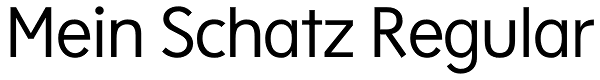 Mein Schatz Regular Font