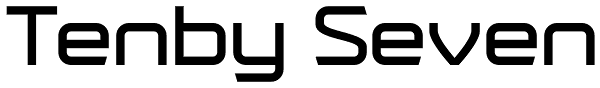 Tenby Seven Font