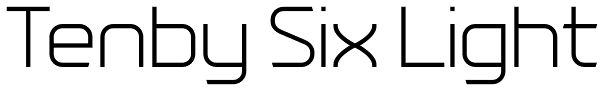 Tenby Six Light Font
