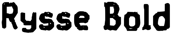 Rysse Bold Font