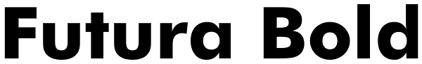 Futura Bold Font