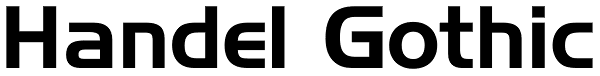 Handel Gothic Font