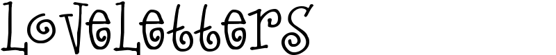 LoveLetters Font