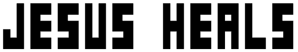 Jesus Heals Font