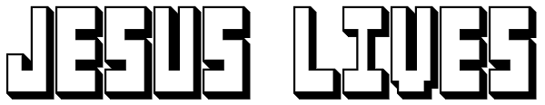 Jesus Lives Font