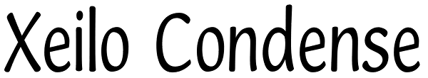 Xeilo Condense Font