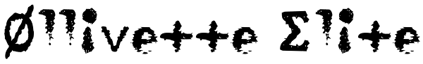 Ollivette Elite Font