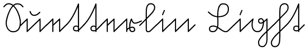 Suetterlin Light Font