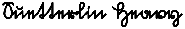 Suetterlin Heavy Font