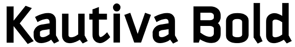 Kautiva Bold Font