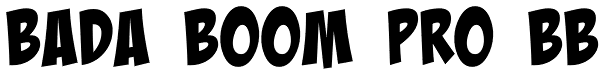 Bada Boom Pro BB Font