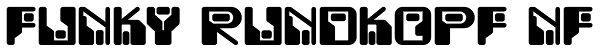 Funky Rundkopf NF Font
