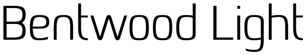 Bentwood Light Font