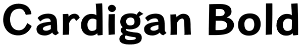 Cardigan Bold Font