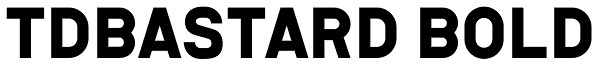 tdBastard Bold Font