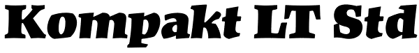 Kompakt LT Std Font