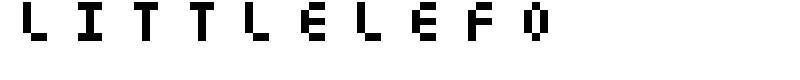 LittleLego Font