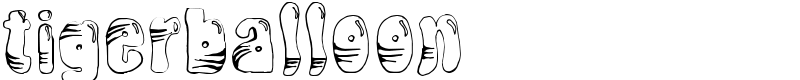 TigerBalloon Font