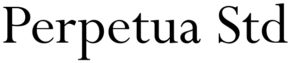 Perpetua Std Font